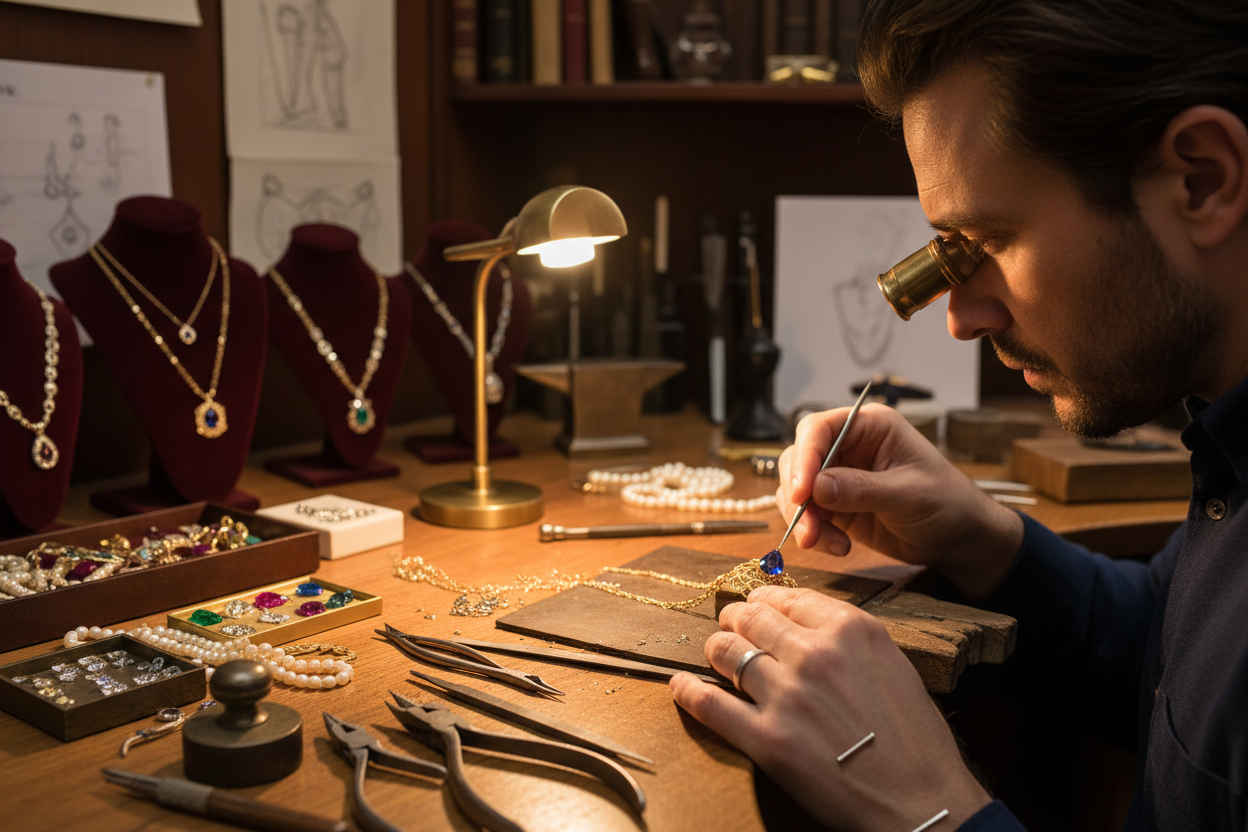 Jeweler at Work - Craftsmanship