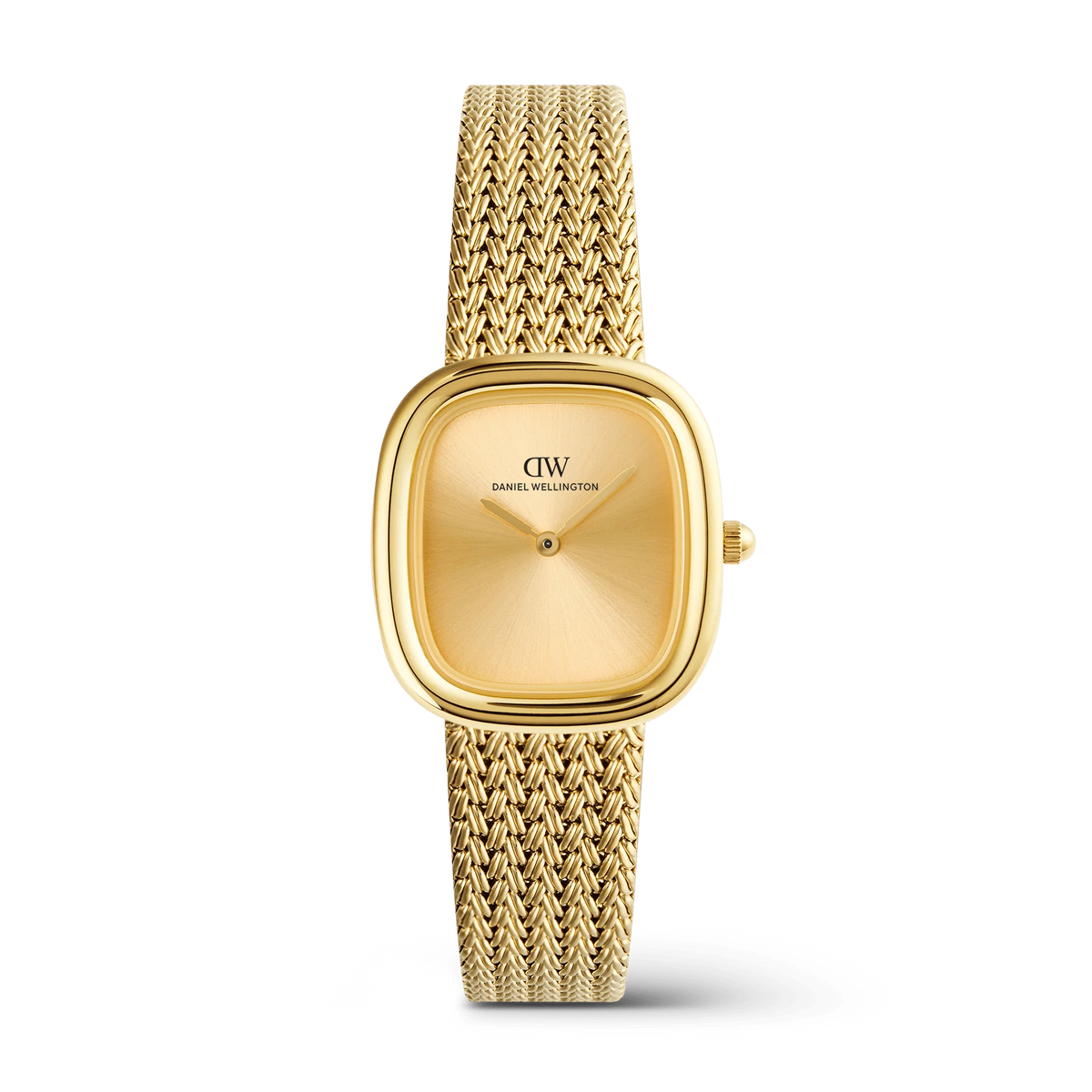 Daniel Wellington Ladies Margot Braided Mesh Unitone Gold DW00100964