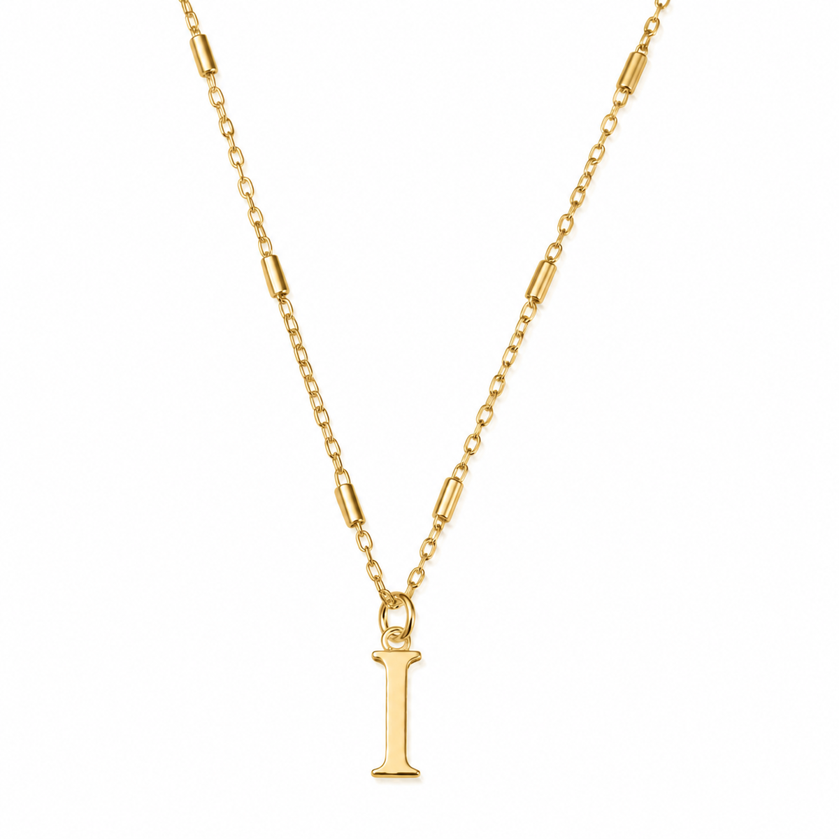 ChloBo Sterling Silver Gold Plated Initial Chains