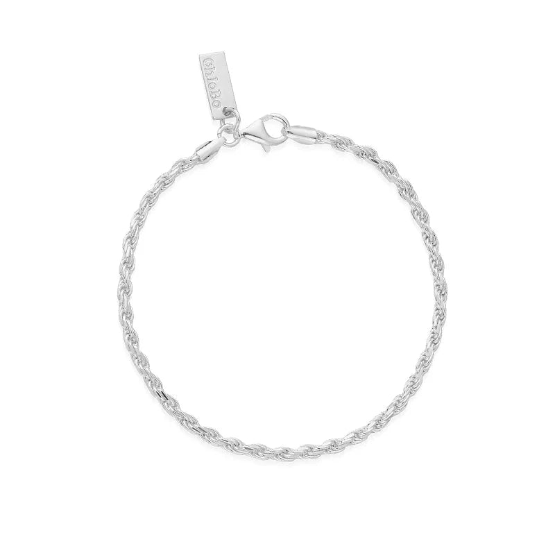 Chlobo Silver Rope Bracelet