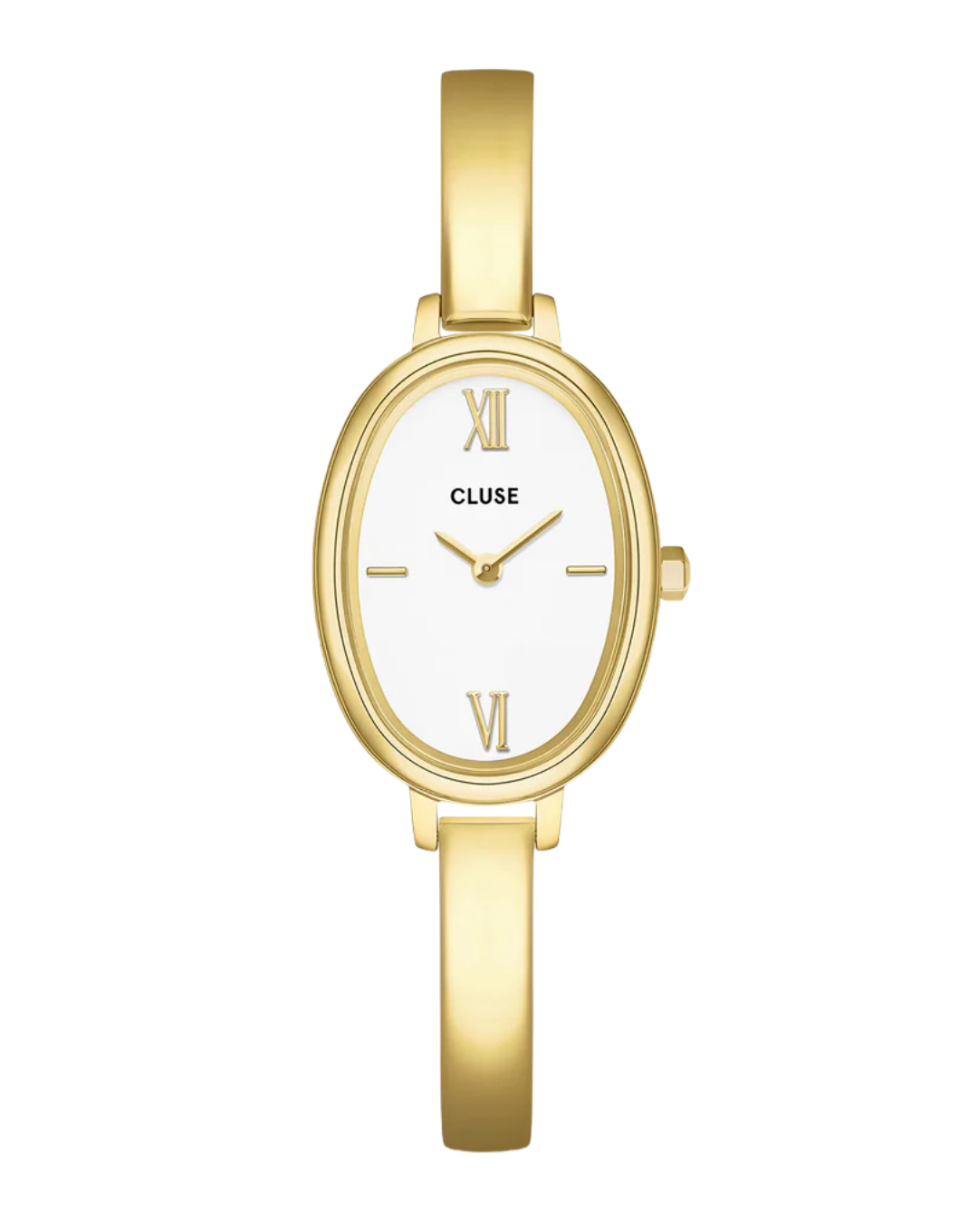 Cluse L'Ovale Watch Steel, White, Gold Colour CW16101