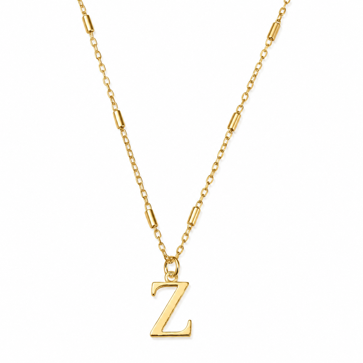 ChloBo Sterling Silver Gold Plated Initial Chains