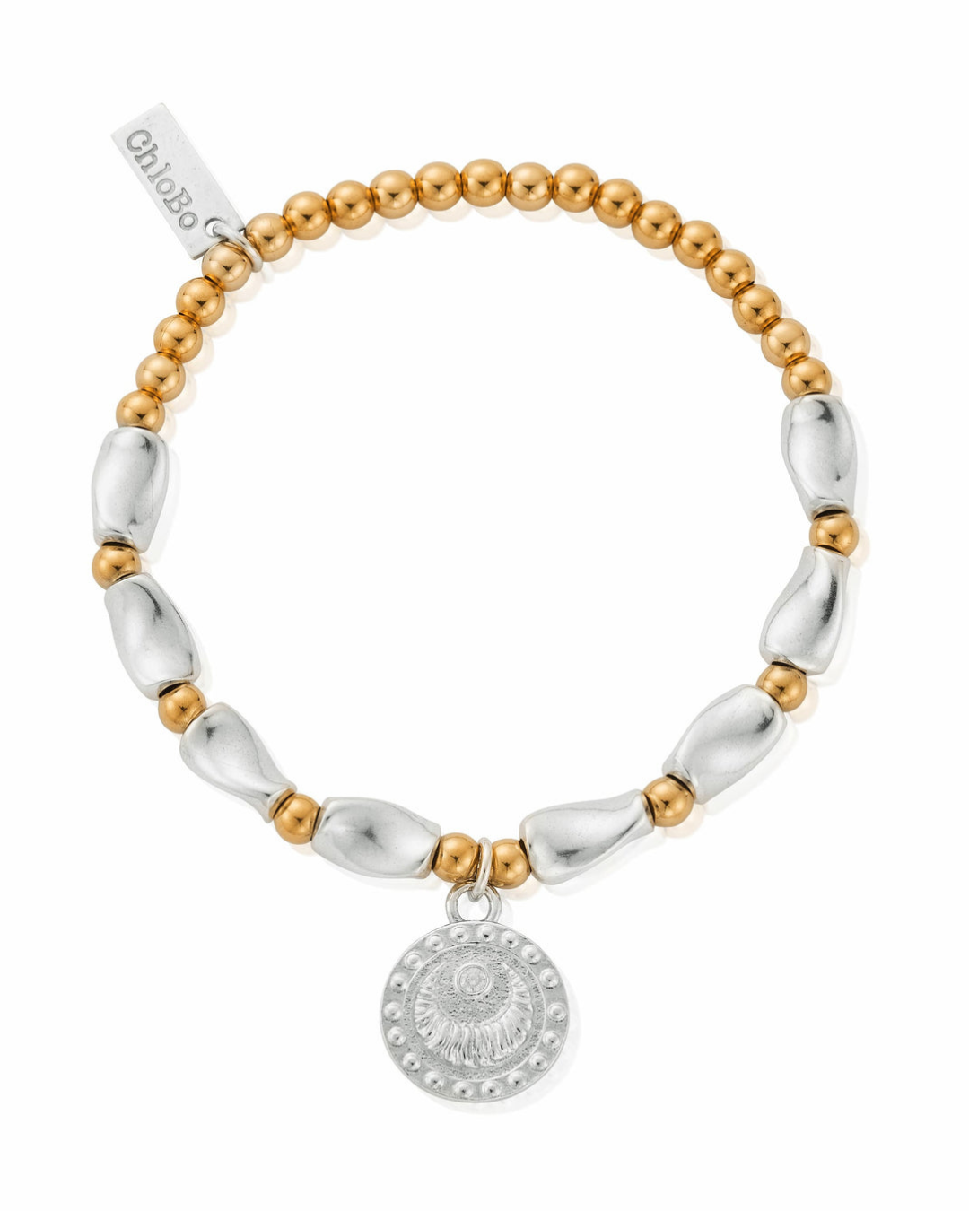 ChloBo Gold and Silver Raising Woman Bracelet