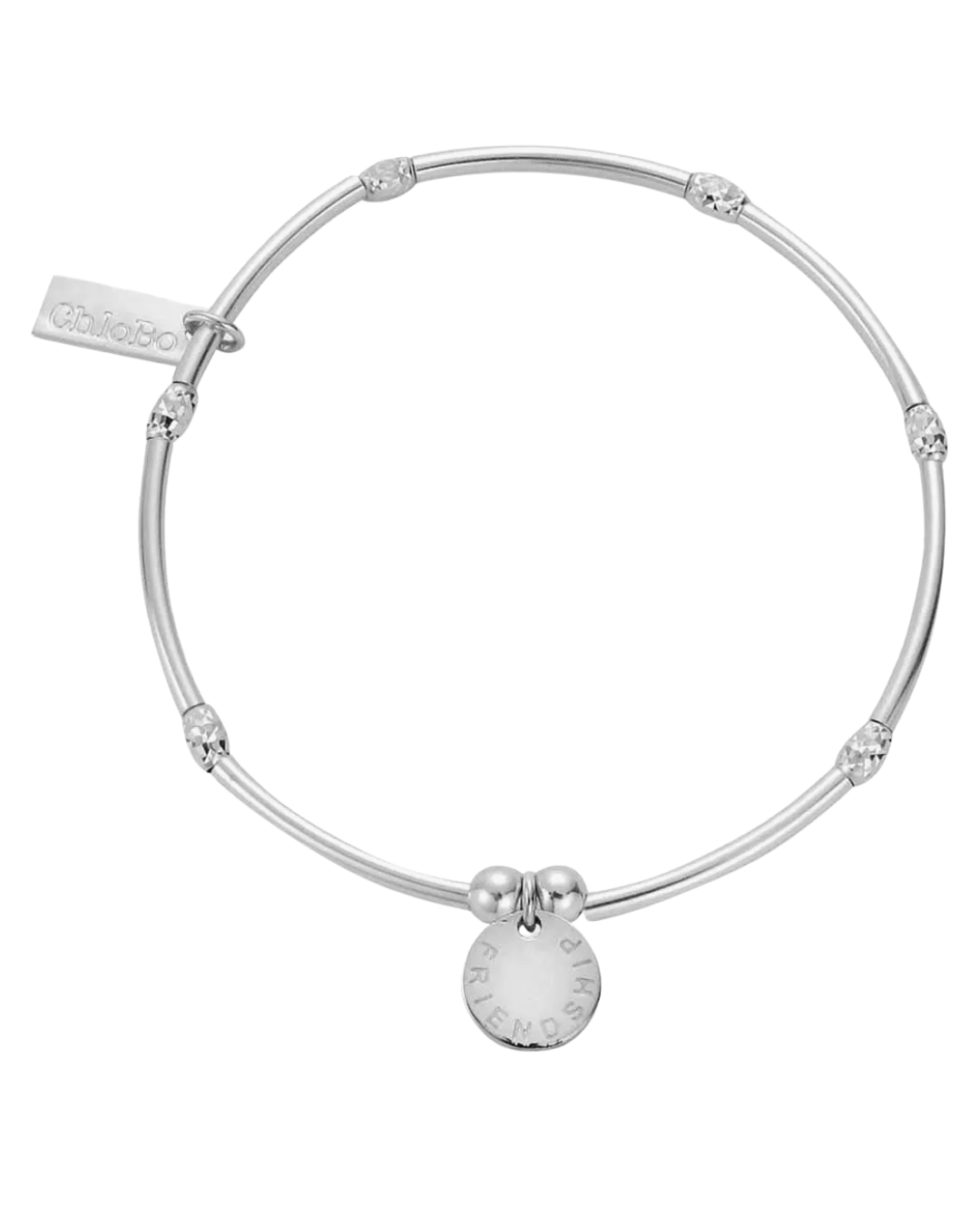 ChloBo Mini Noodle Sparkle Rice Friendship Disc Bracelet