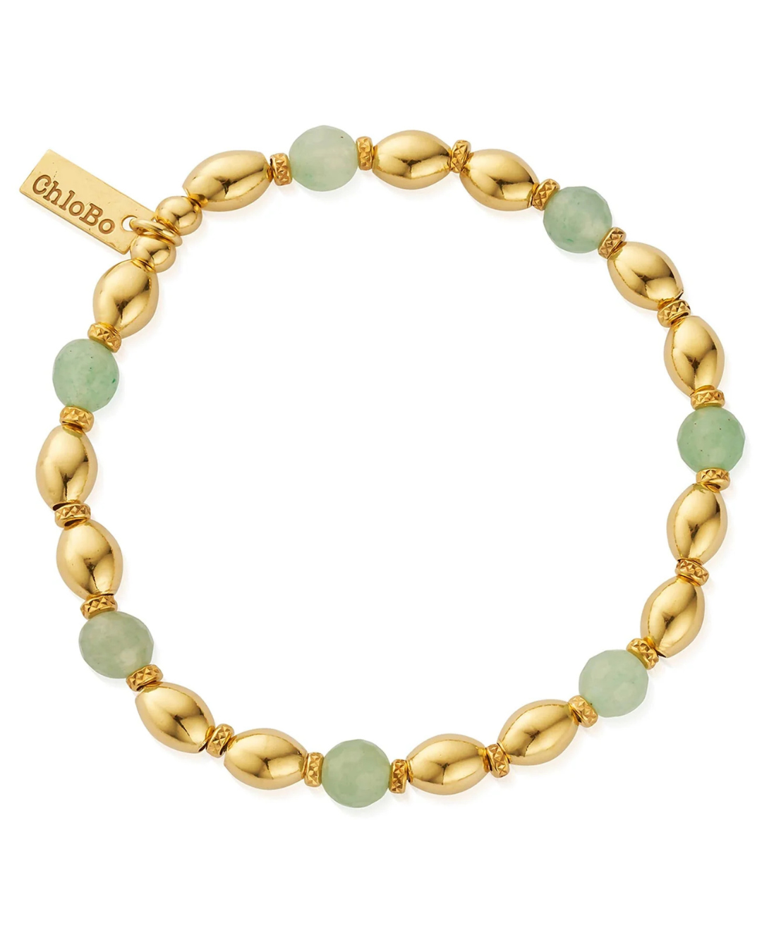 30% OFF ChloBo Good Fortune Aventurine Bracelet