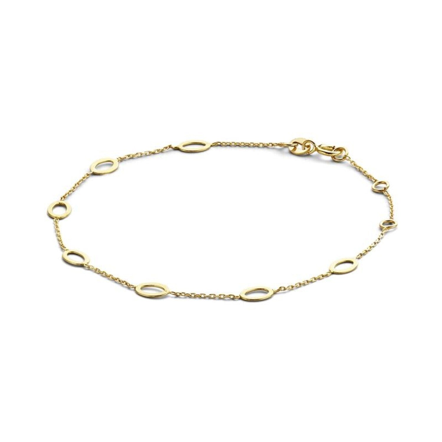 14K Bahia Oval Bracelet