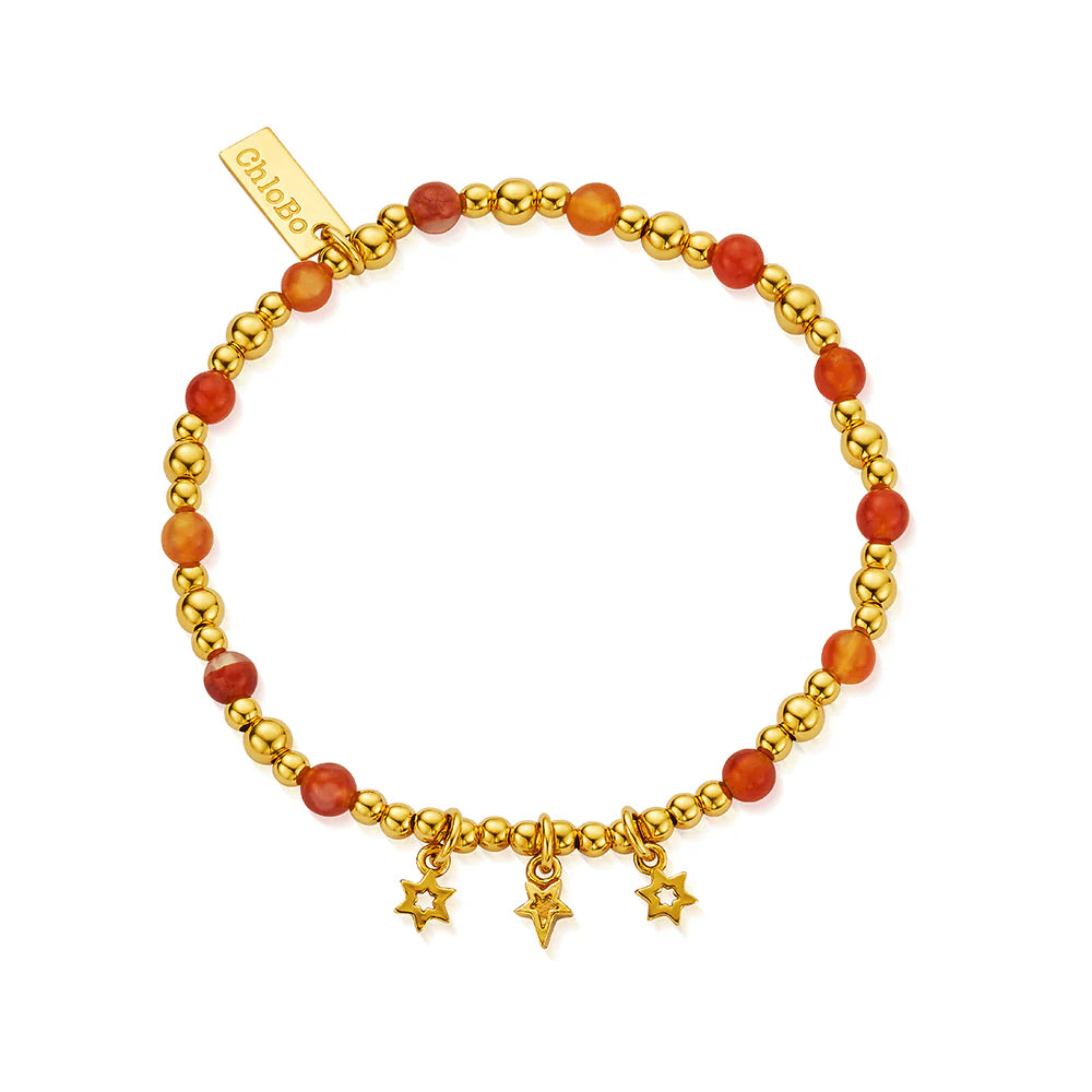 Gold Divine Courage Bracelet