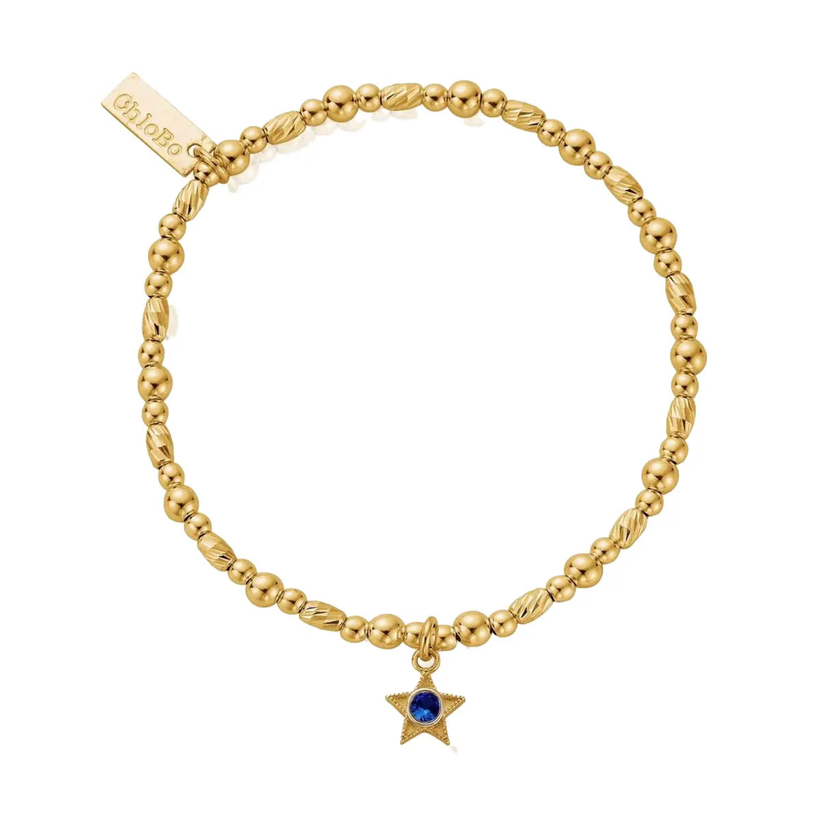 Chlobo December Birthstone Blue CZ
