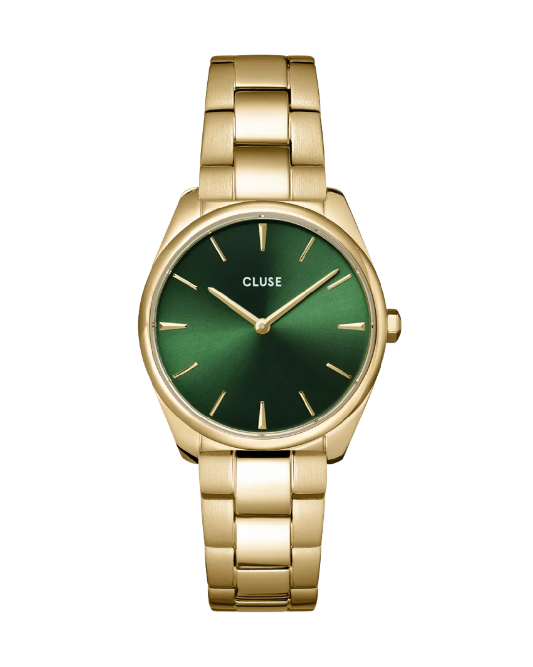 Féroce Petite Watch Steel Green, Gold Colour
CW11217