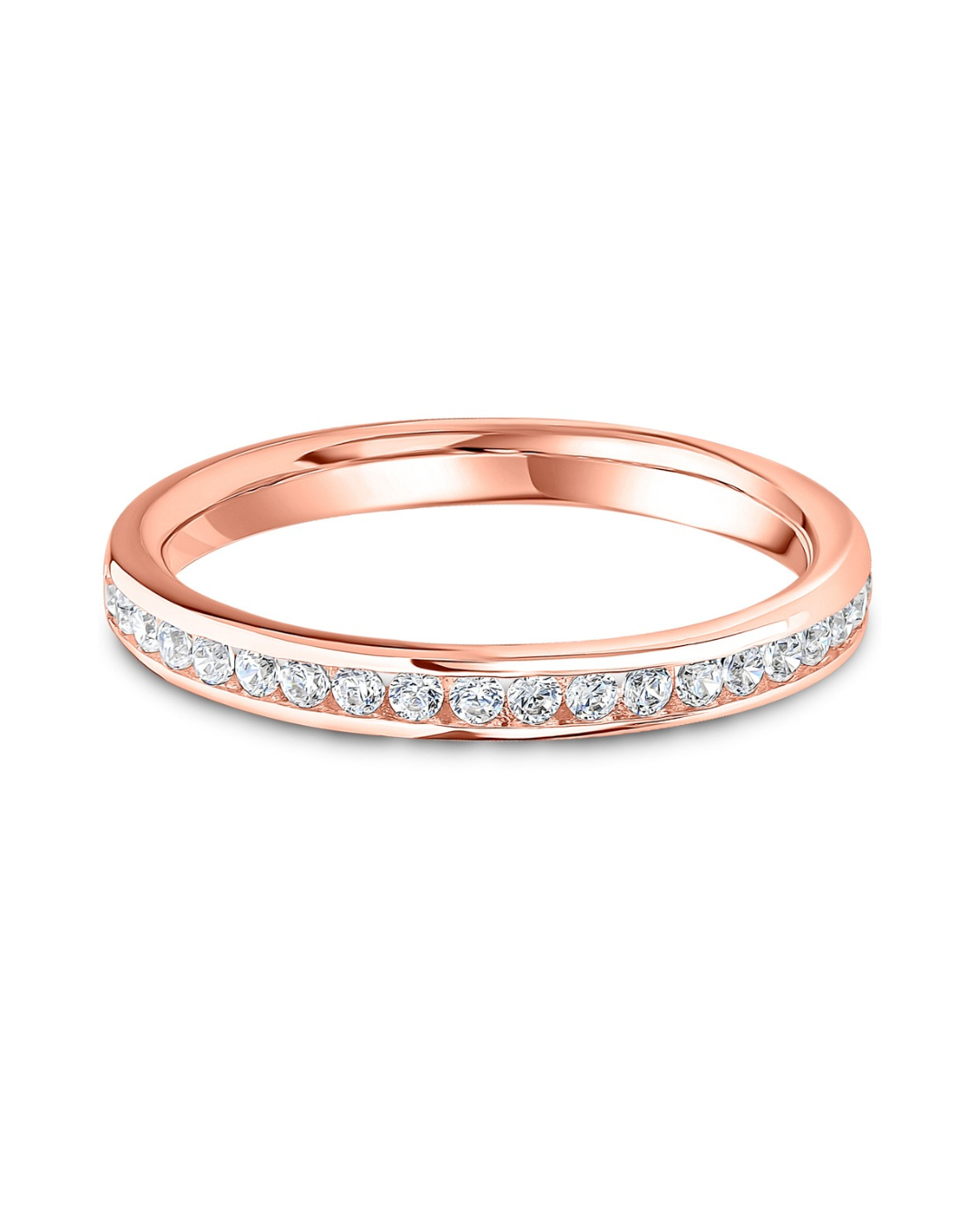 Channel Set Round 0.25ct