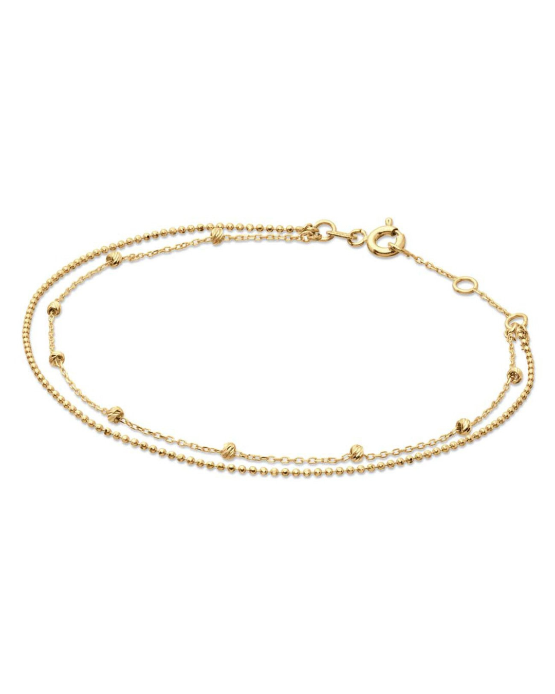 14K Double Bracelet