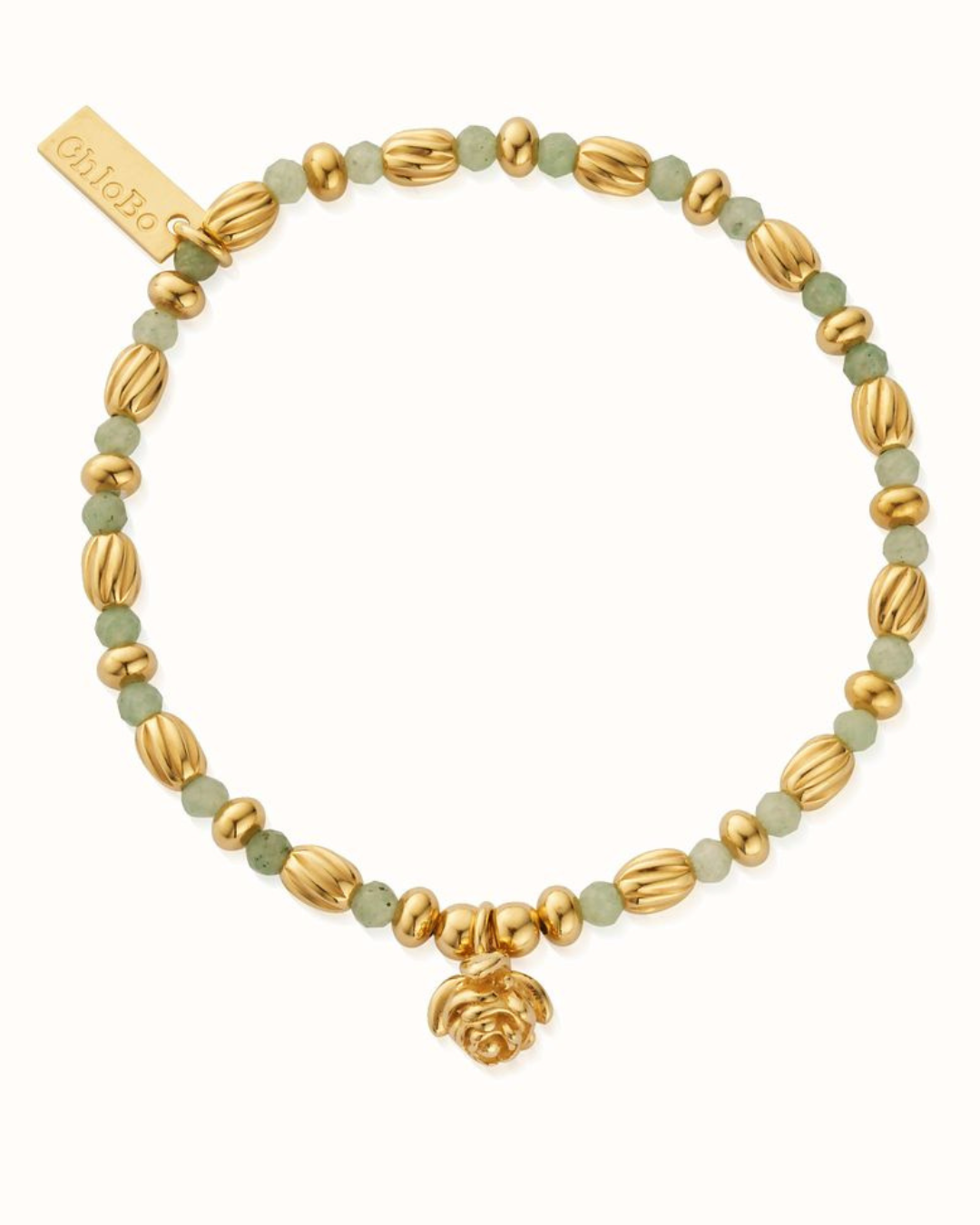 30% OFF ChloBo In Bloom Rosebud Aventurine Bracelet