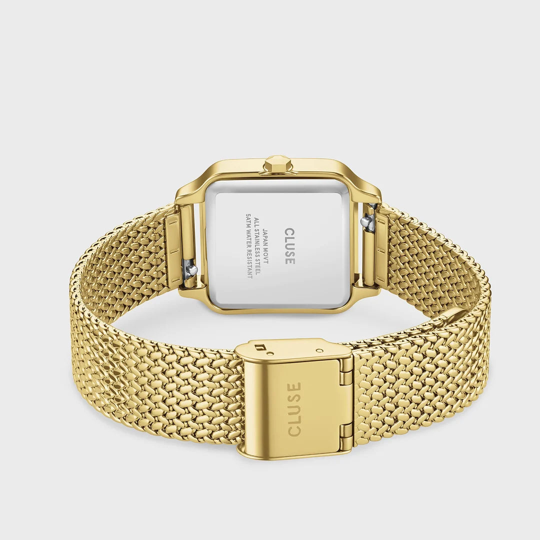 NEW Cluse Gracieuse Petite Watch Mesh, Brown, Gold Colour CW11830