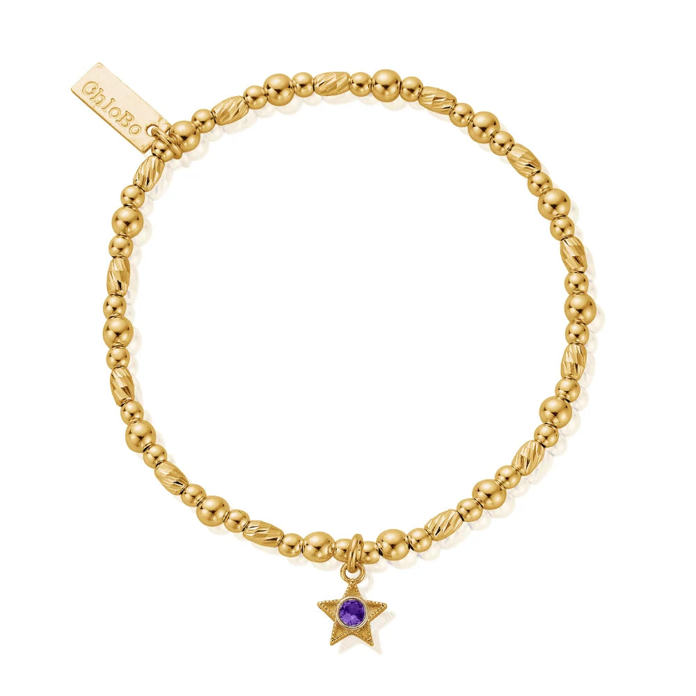 Chlobo February Birthstone CZ
