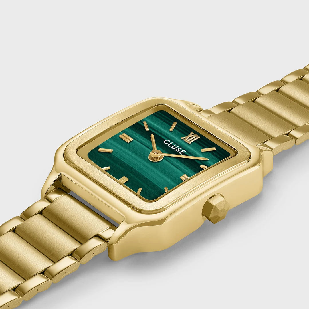 Cluse Gracieuse Petite Watch Steel, Green, Gold Colour CW11828