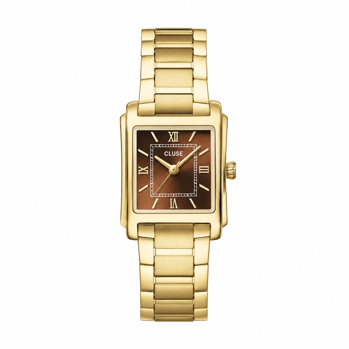 NEW Anglée Watch Steel, Brown, Gold Colour CW16604
