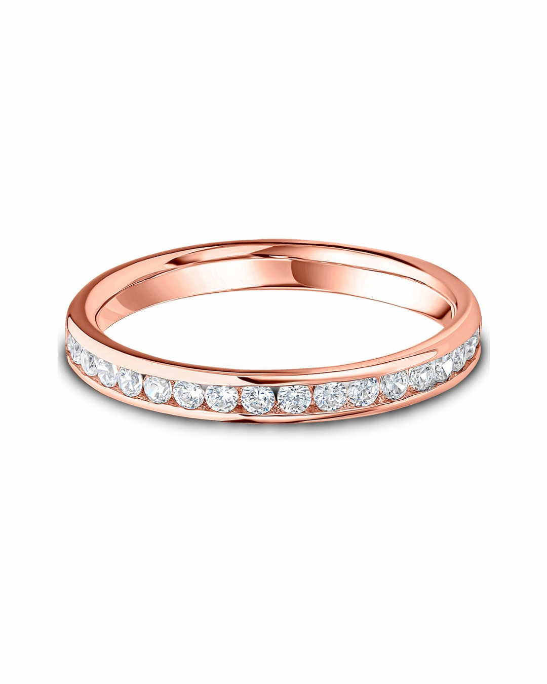 Channel Set Round 0.33ct