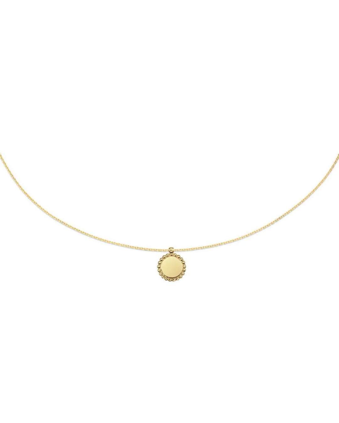14K Engravable Disc