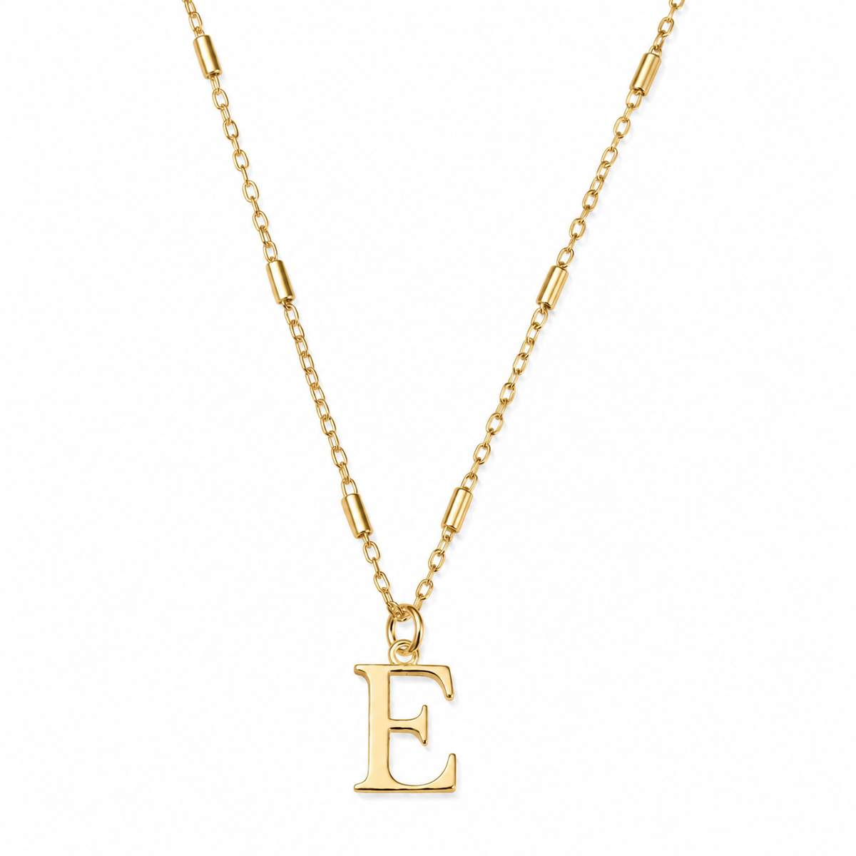 ChloBo Sterling Silver Gold Plated Initial Chains