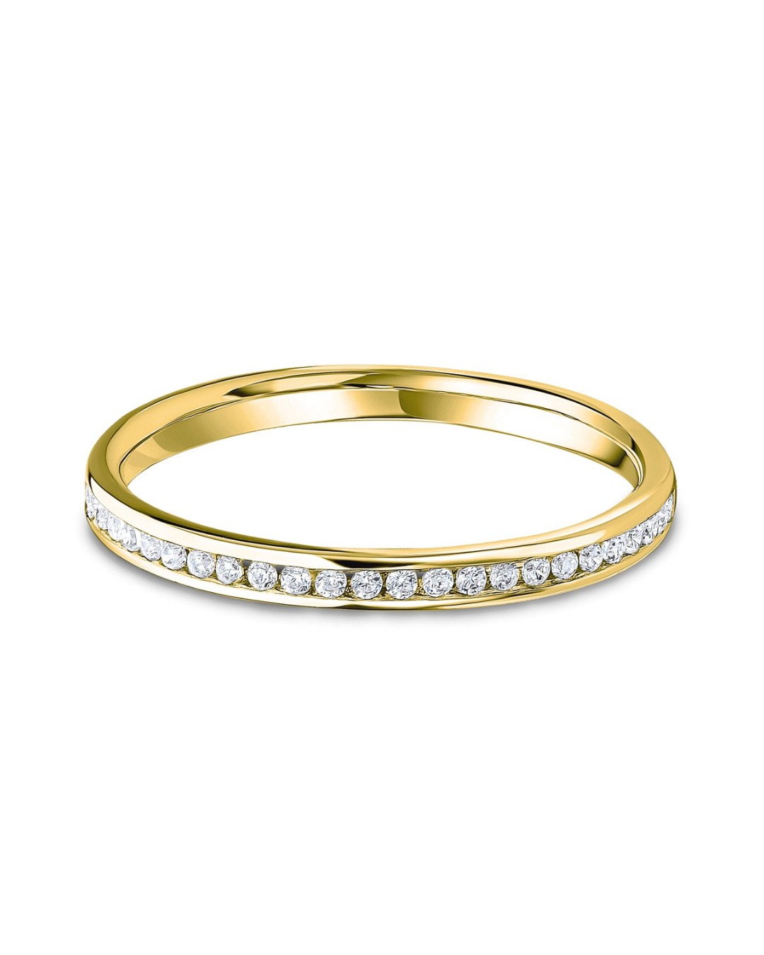 Channel Set Round 0.15ct