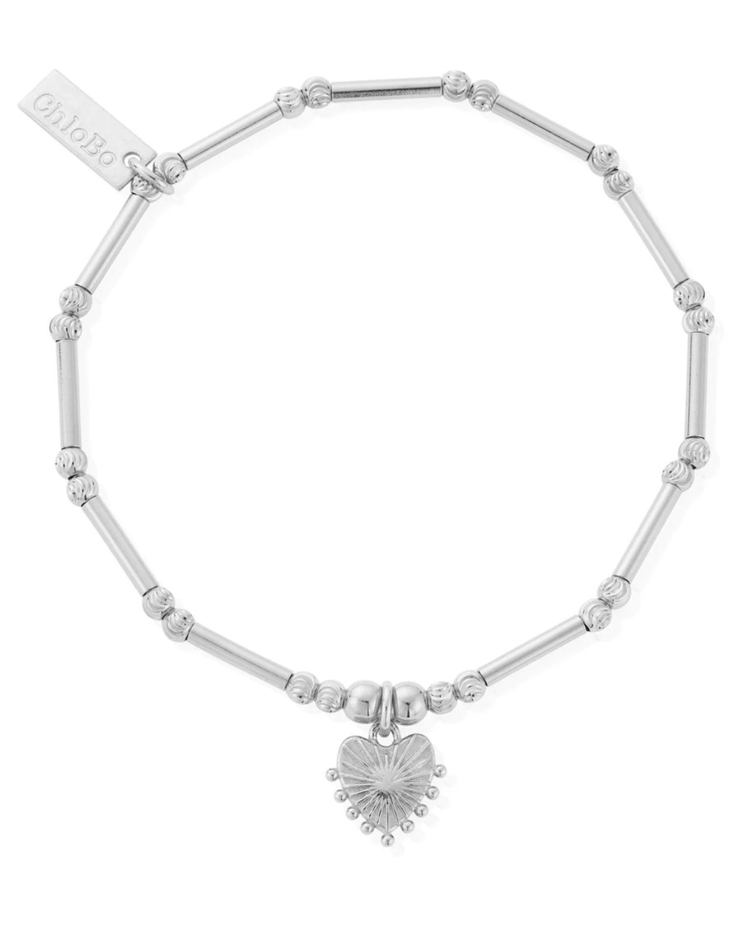Chlobo Dainty Moon Cut Sparkle Glowing Beauty Bracelet