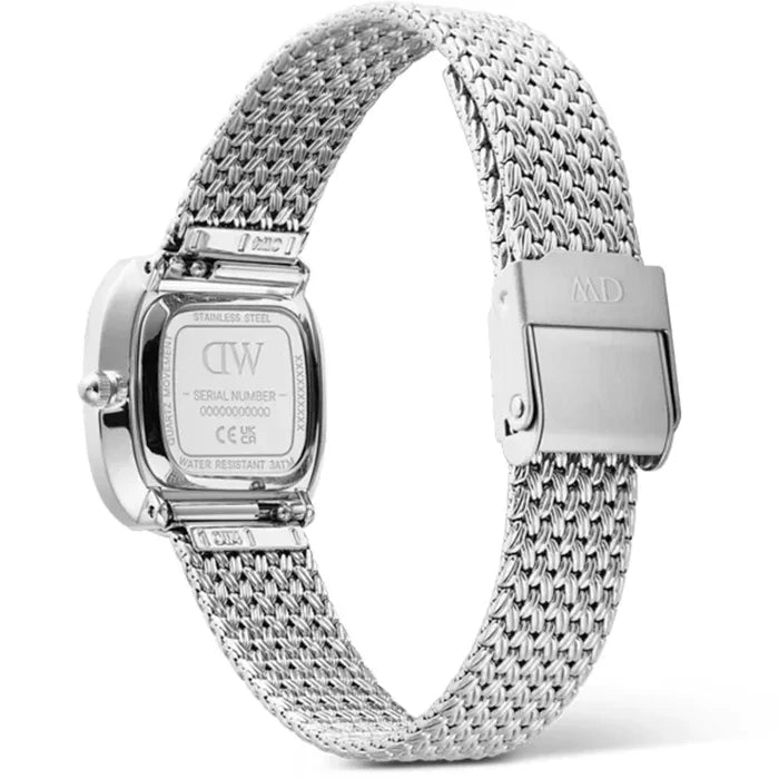 Daniel Wellington Ladies Margot Braided Mesh Unitone Silver DW00100963