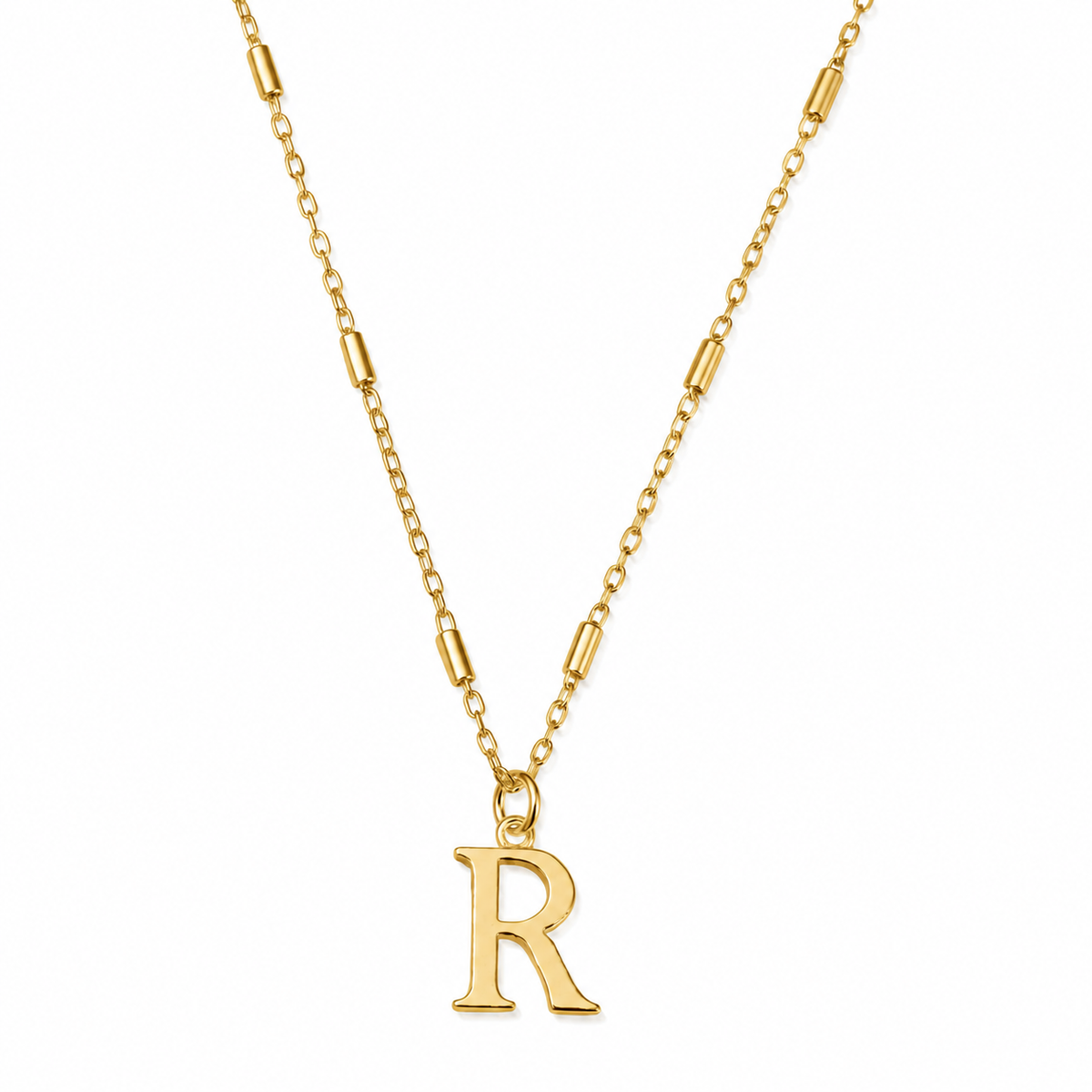 ChloBo Sterling Silver Gold Plated Initial Chains