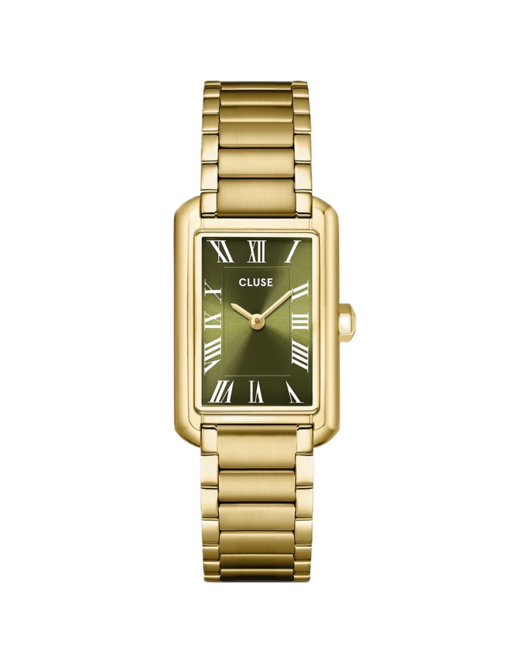 Cluse Belisenna Watch Steel, Olive, Gold Colour CW15007