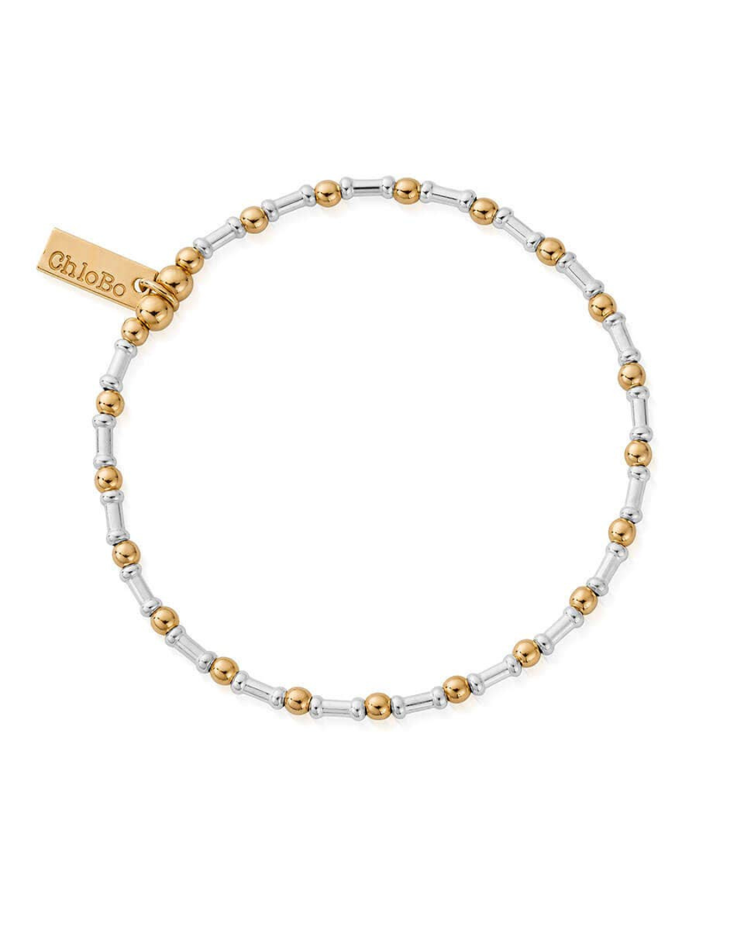 ChloBo Gold and Silver Rhythm of Water Bracelet