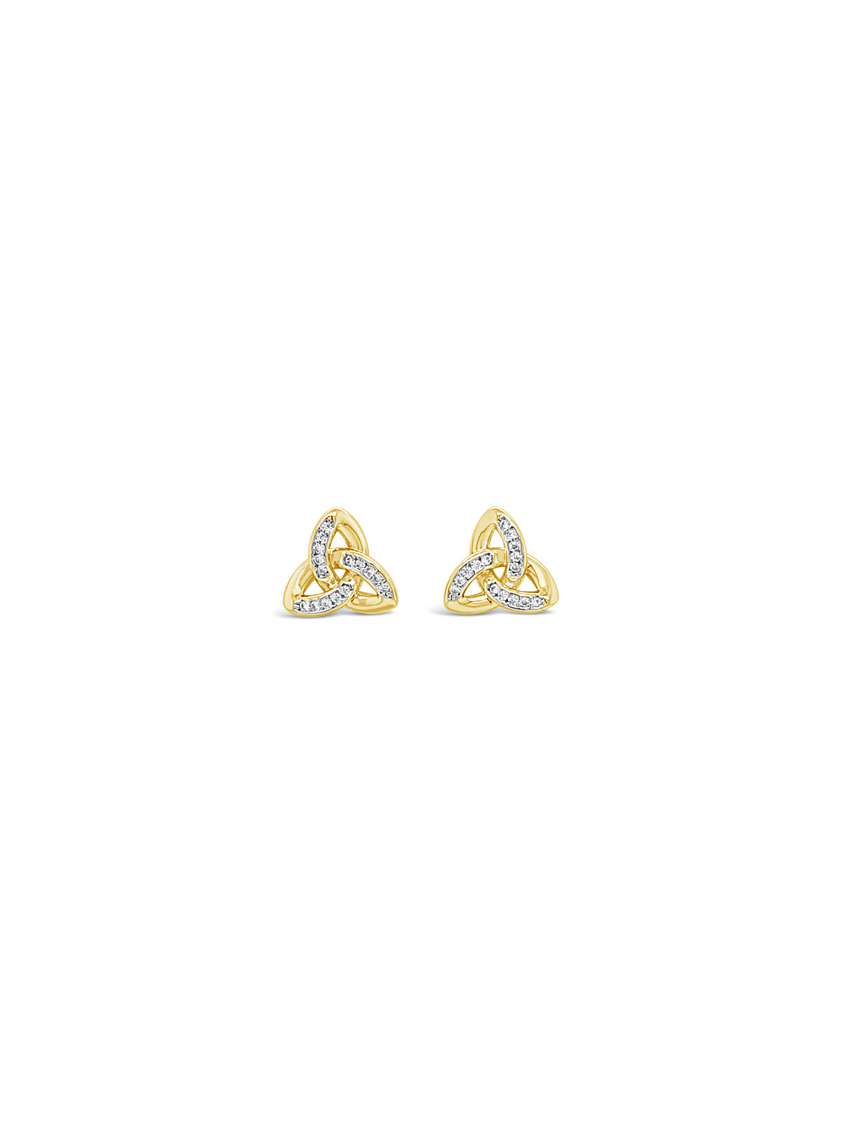 Séala Stoneset Knot Earrings CE131GL