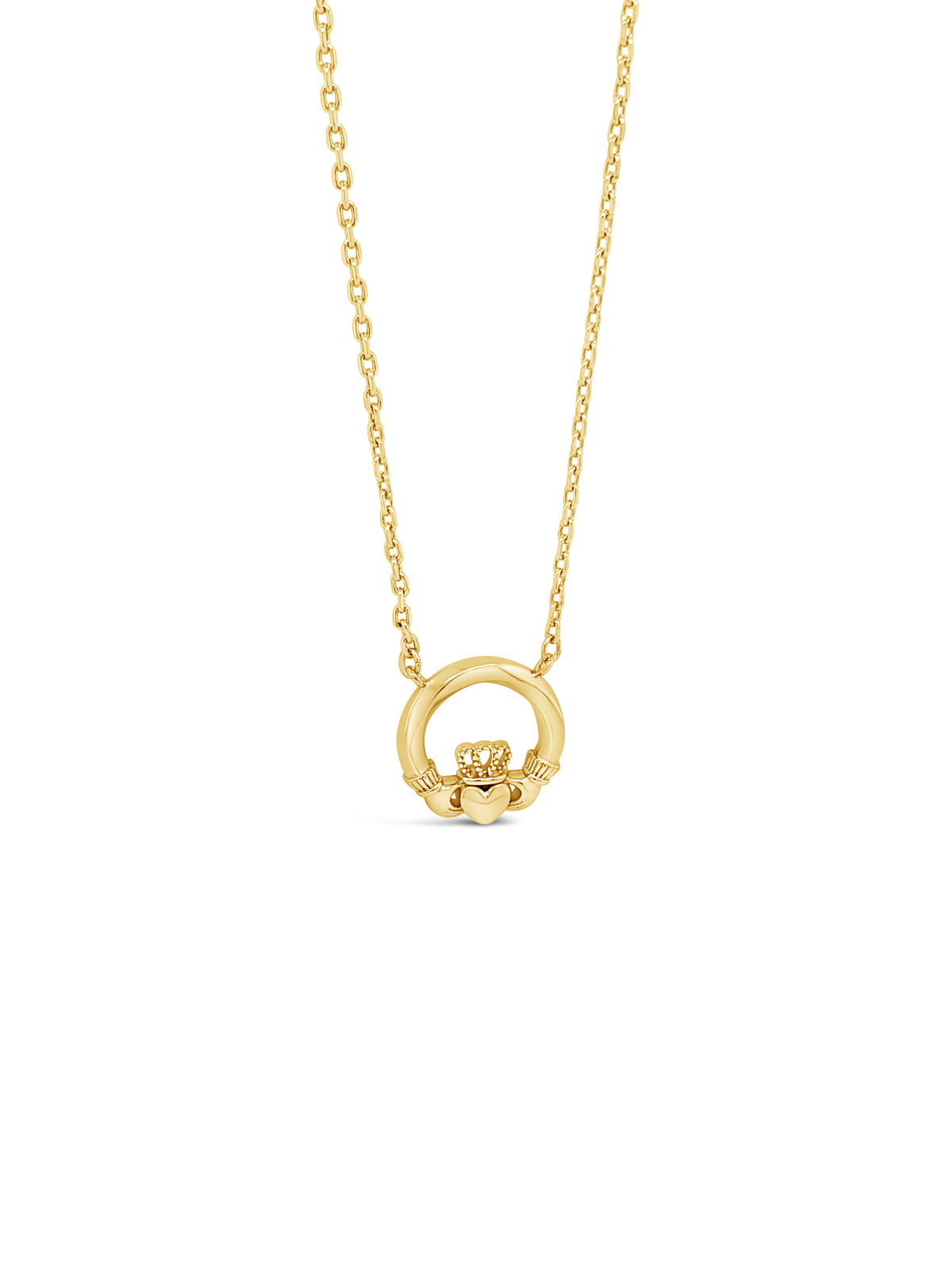Séala Plain Claddagh Pendant CP125GL