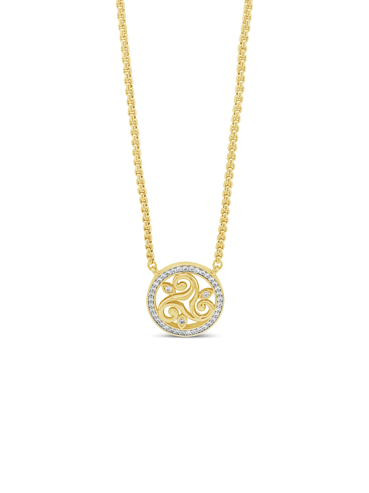 Séala Celtic Twist Pendant CL132GL