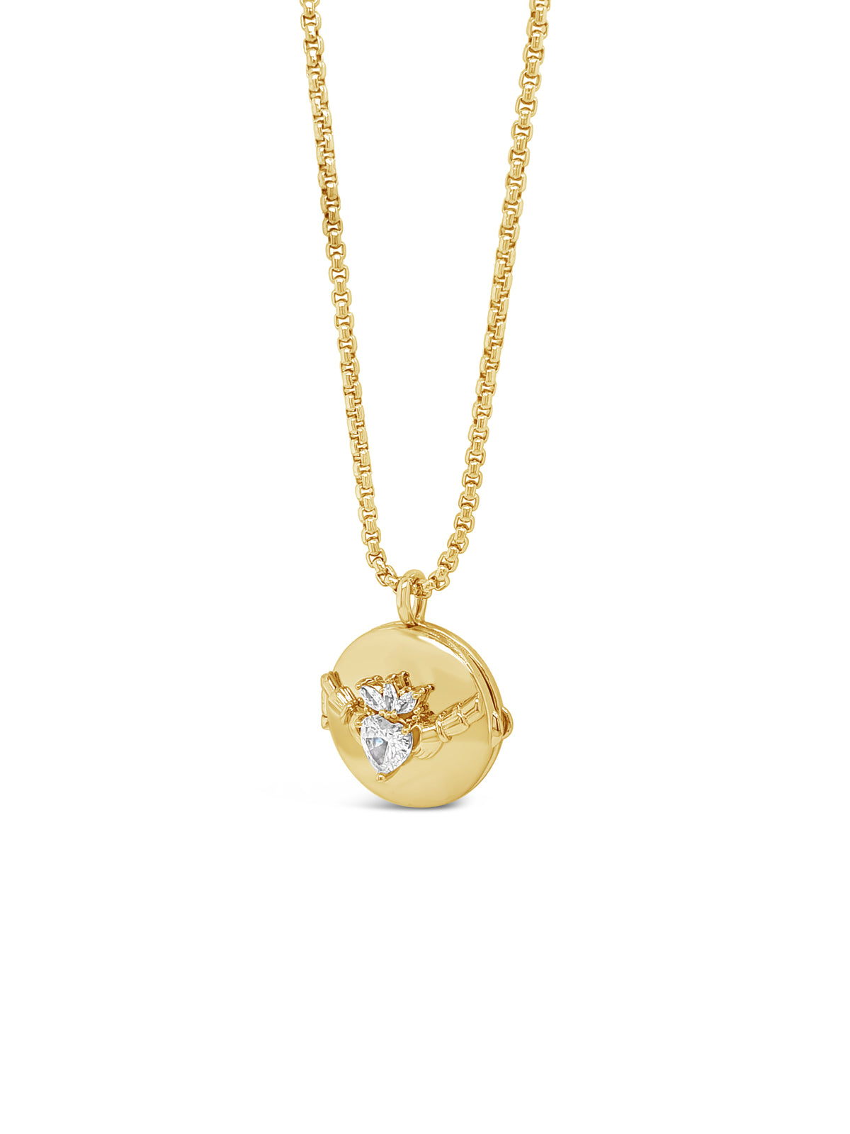 Séala Claddagh Locket CP139GL