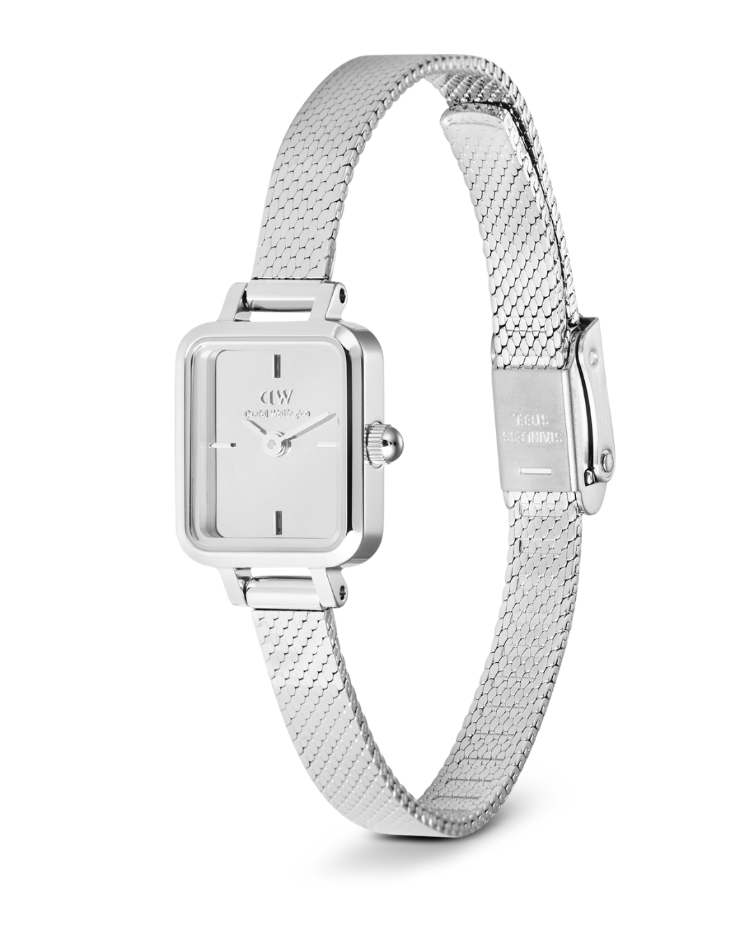 Daniel Wellington Ladies Silver Quadro Mini Reflection DW00100800