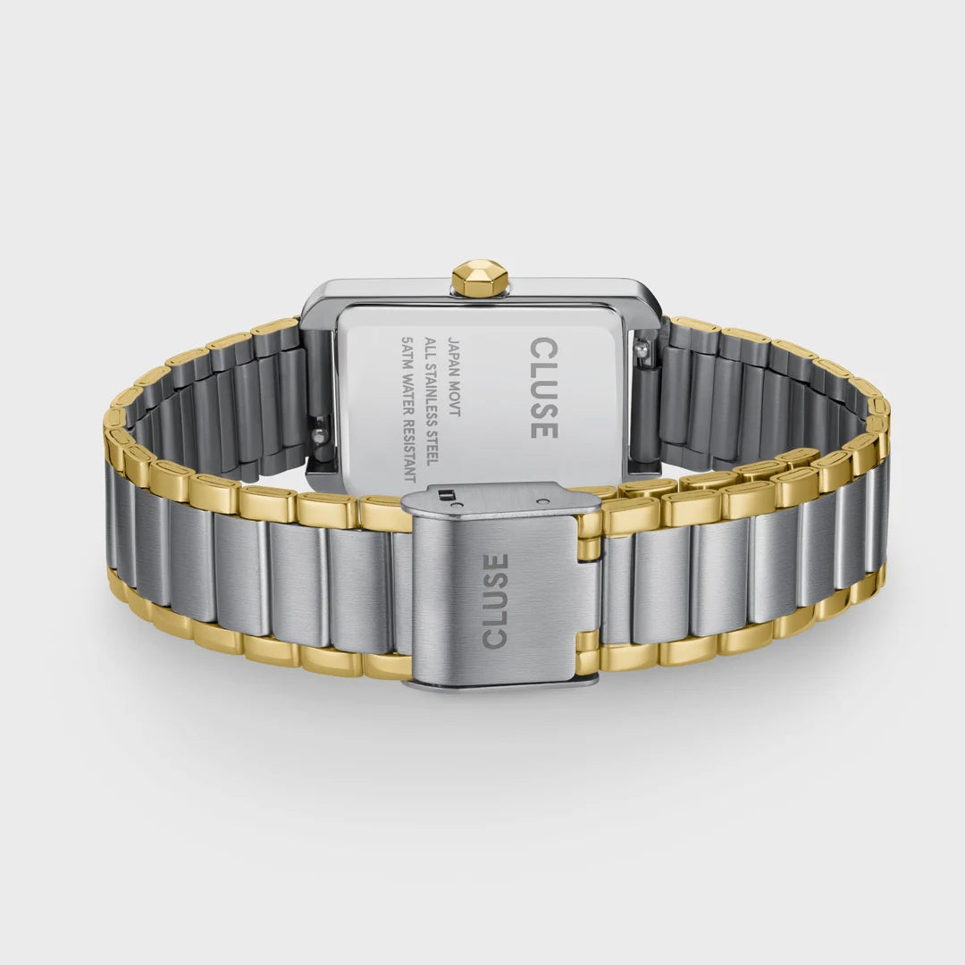 Cluse Belisenna Watch Steel, White, Two-tone CW15003