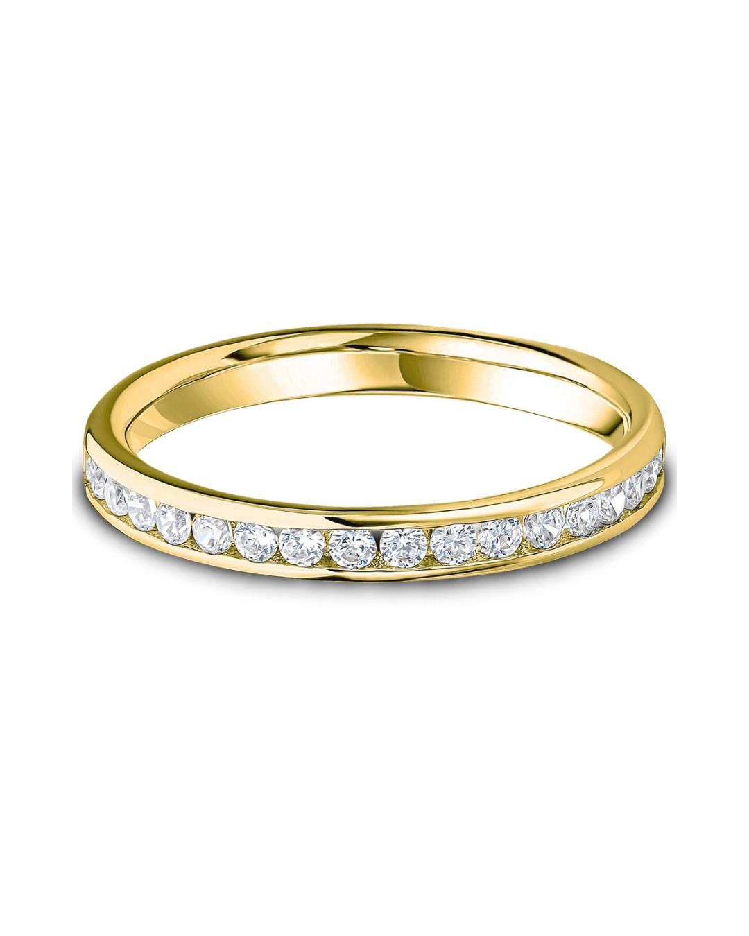 Channel Set Round 0.33ct