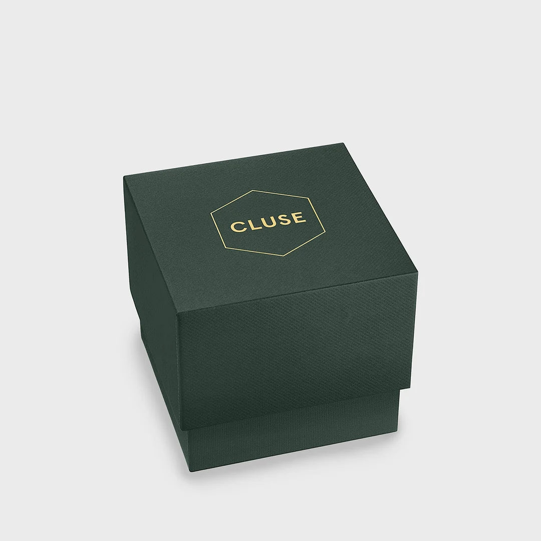 NEW Cluse L'Ovale Watch Steel, Brown, Gold Colour CW16105
