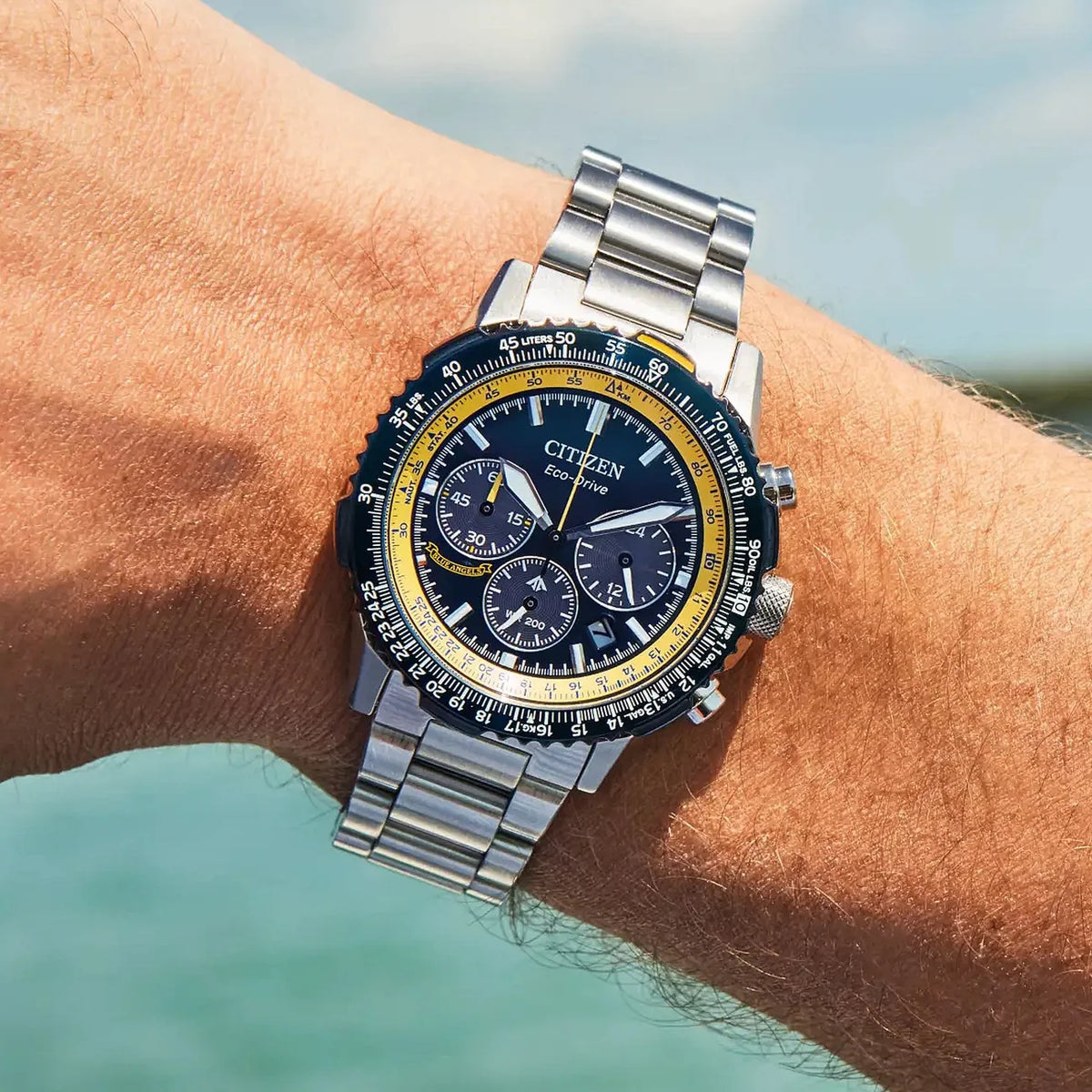 Citizen Gents Blue Angels Navihawk CA4667-53L