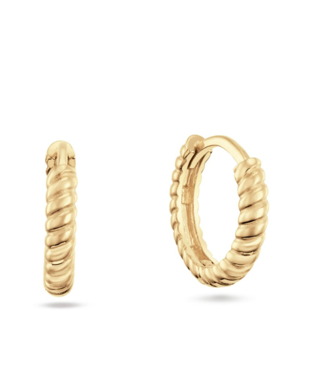 14K Cap Ferrat Hoops