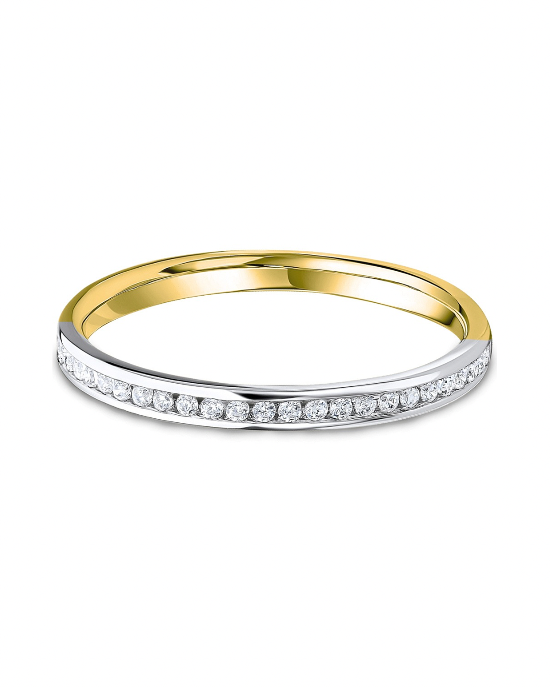 Channel Set Round 0.15ct
