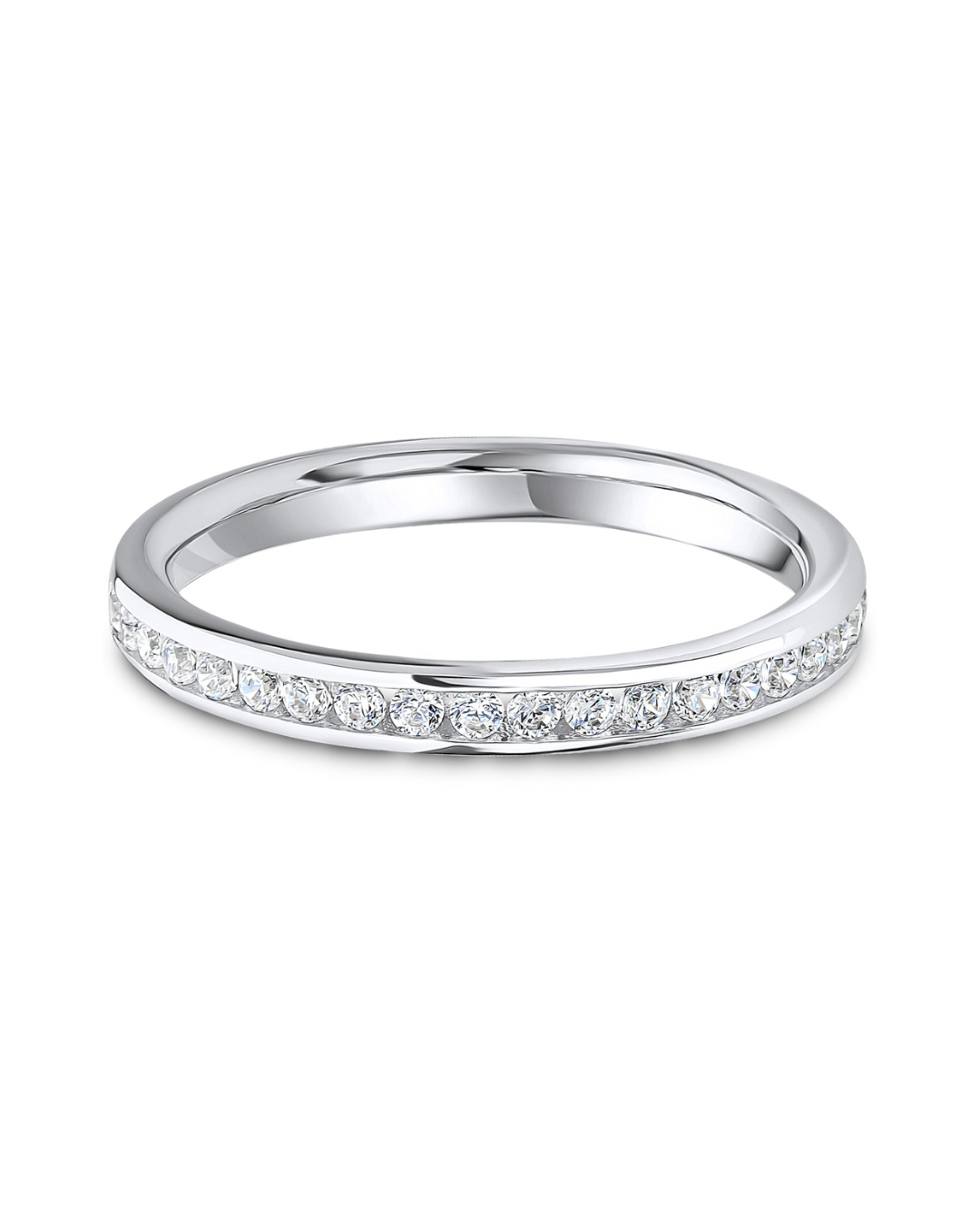 Channel Set Round 0.25ct