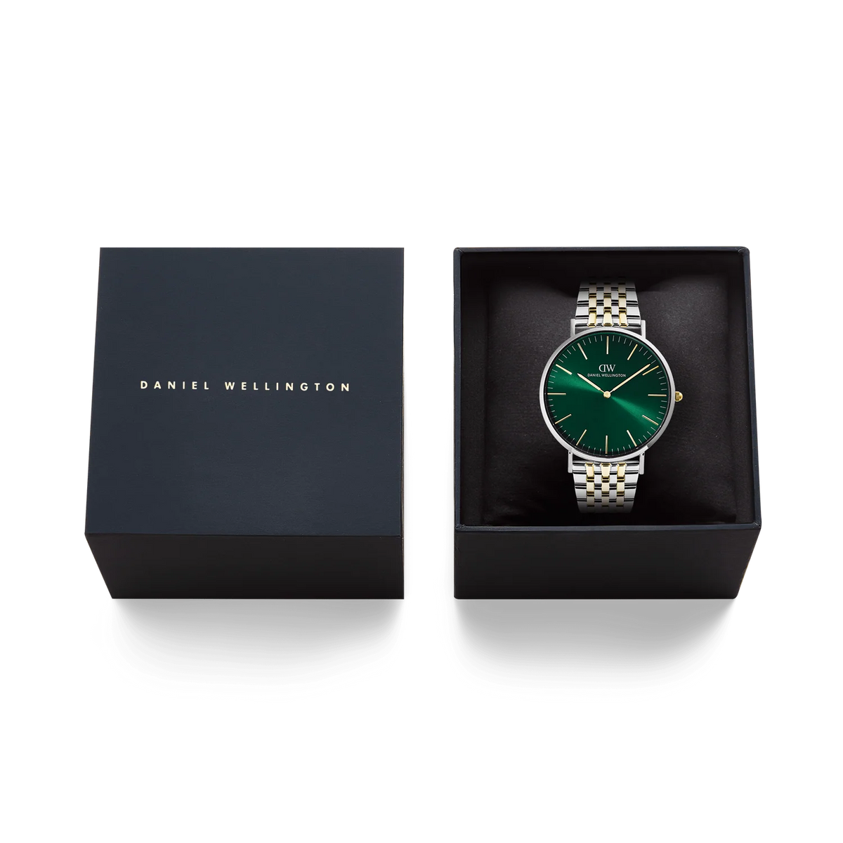 Daniel Wellington Gents Classic 7-Link Emerald Two Tone DW00101009