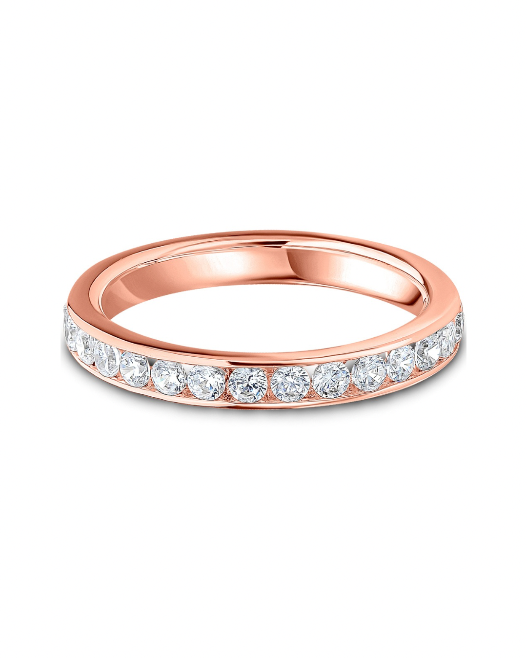 Channel Set Round 0.50ct