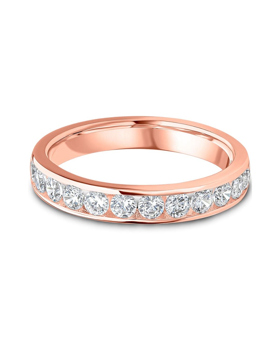 Channel Set Round 0.75ct