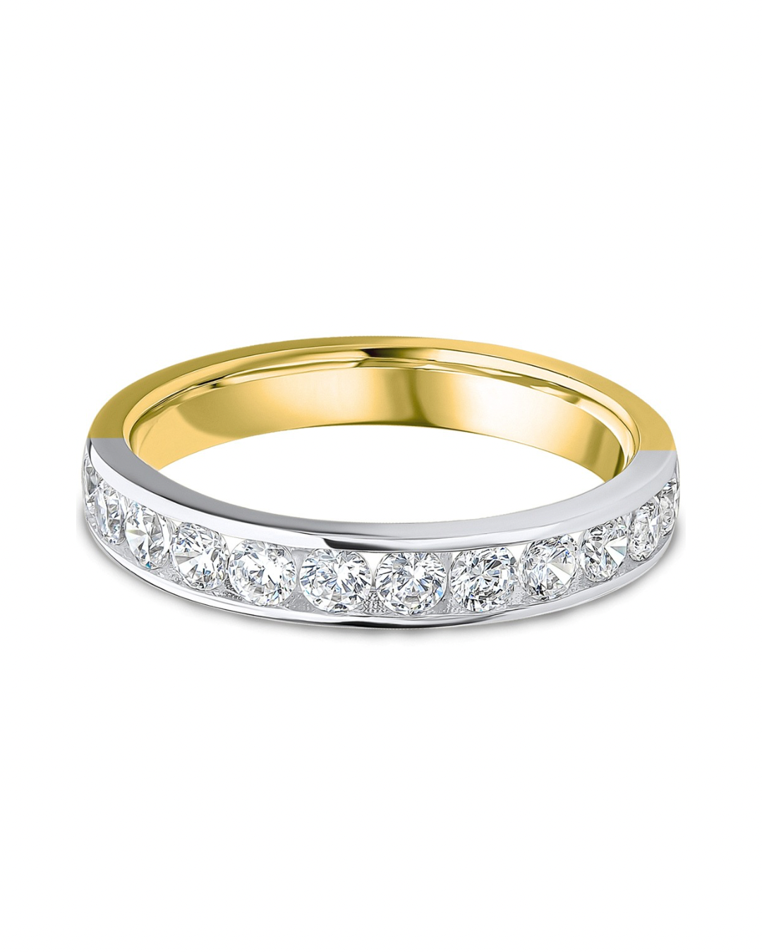 Channel Set Round 0.75ct