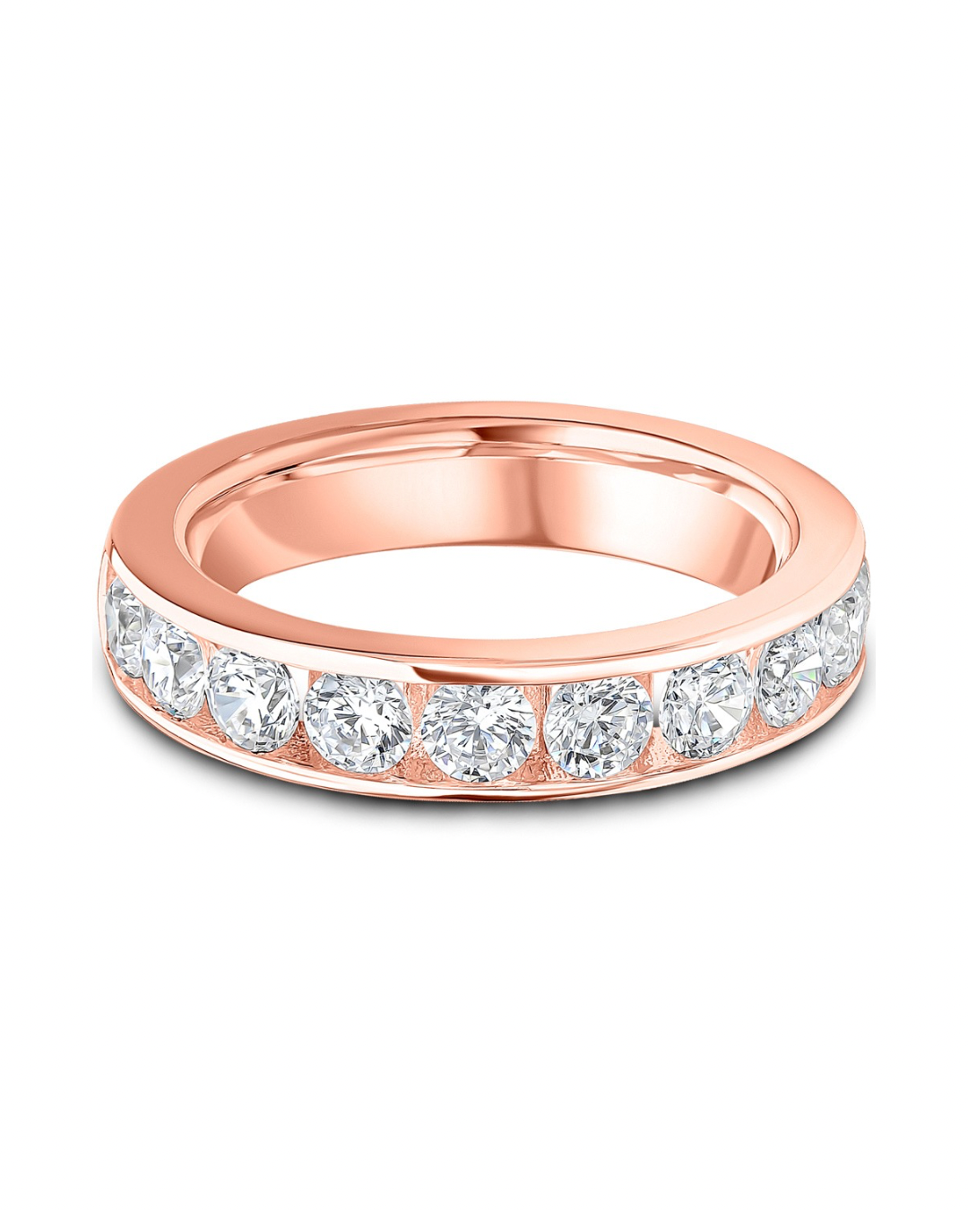Channel Set Round 1.25ct