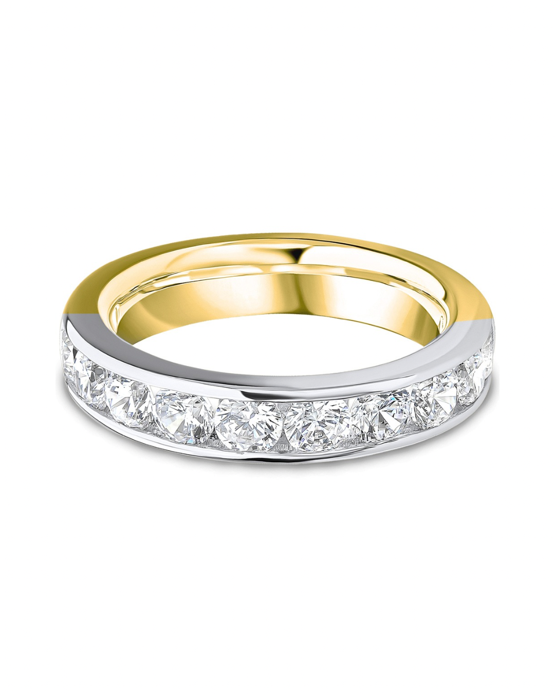 Channel Set Round 1.50ct
