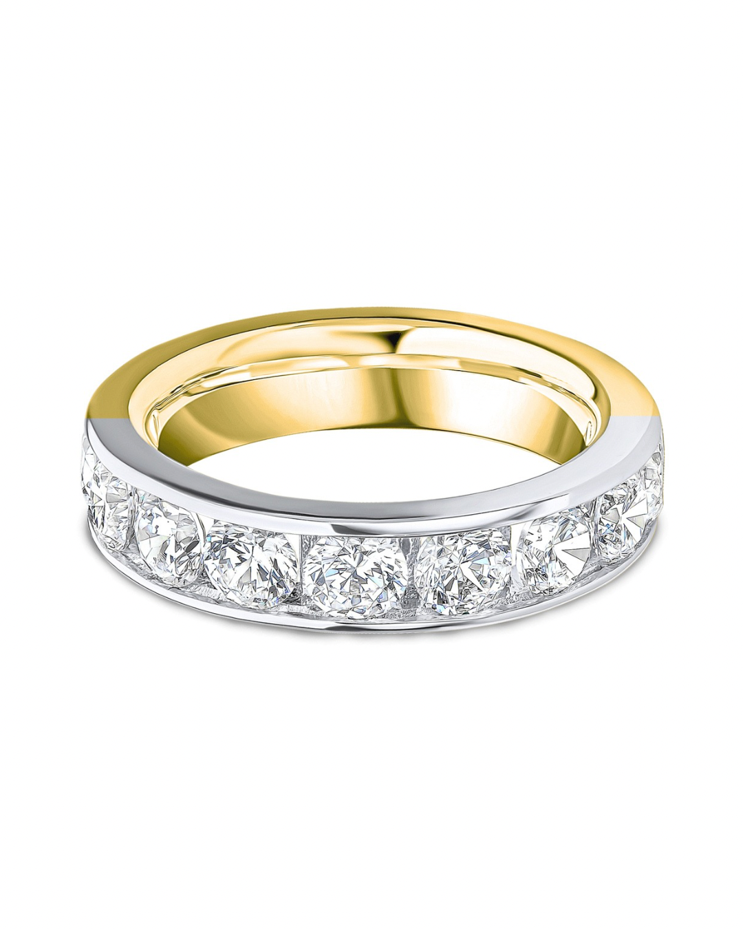 Channel Set Round 2.00ct
