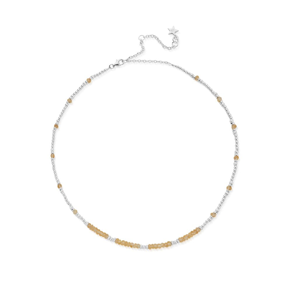 ChloBo Soulful Rays Citrine Choker Necklace