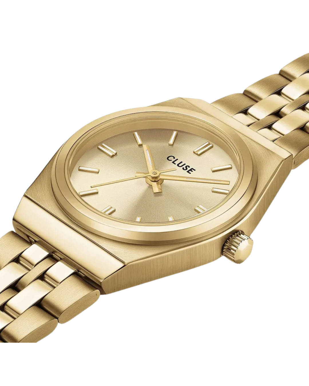 CLUSE Women's Retro 70s Mini Watch Steel CW16302